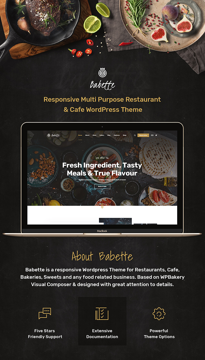 Babette - Restaurant & Cafe WordPress Theme - 4