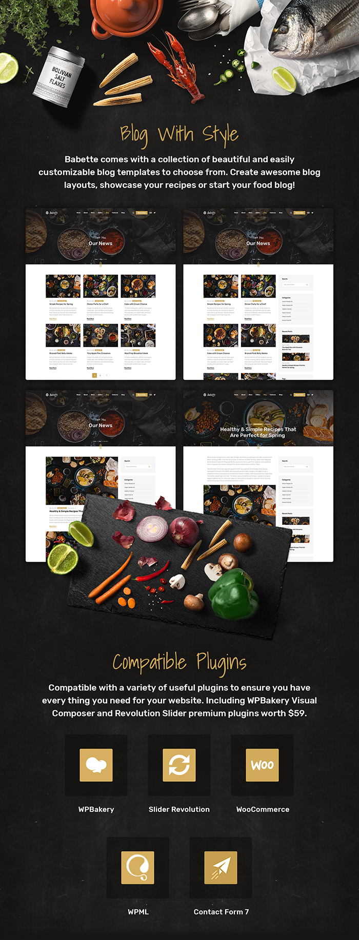 Babette - Restaurant & Cafe WordPress Theme - 9