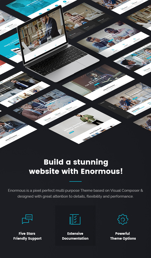 Enormous - Responsive Multi-Purpose WordPress Theme - 4