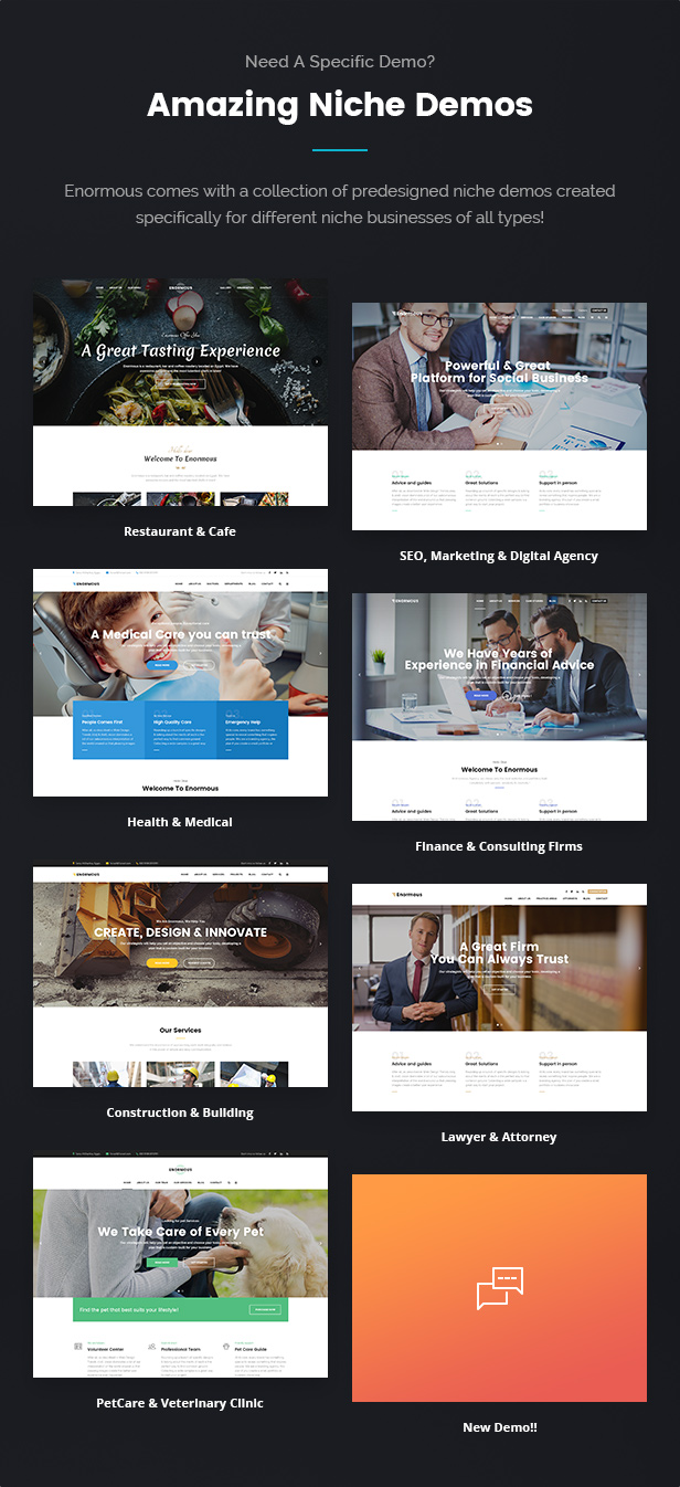 Enormous - Responsive Multi-Purpose WordPress Theme - 6