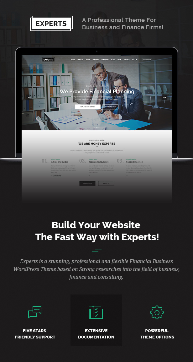 Finance Experts - Finance Business & Consulting WordPress Theme - 4