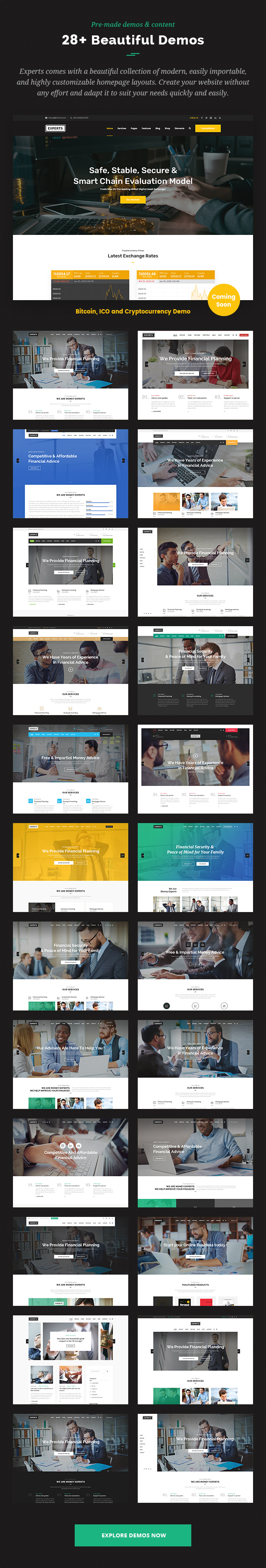 Finance Experts - Finance Business & Consulting WordPress Theme - 5