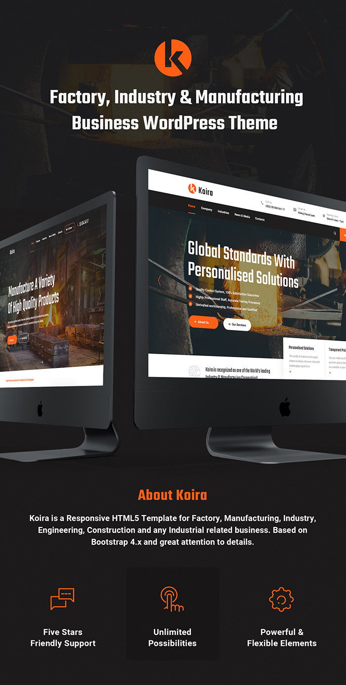 Koira - Industry and Manufacturing HTML5 Template - 5