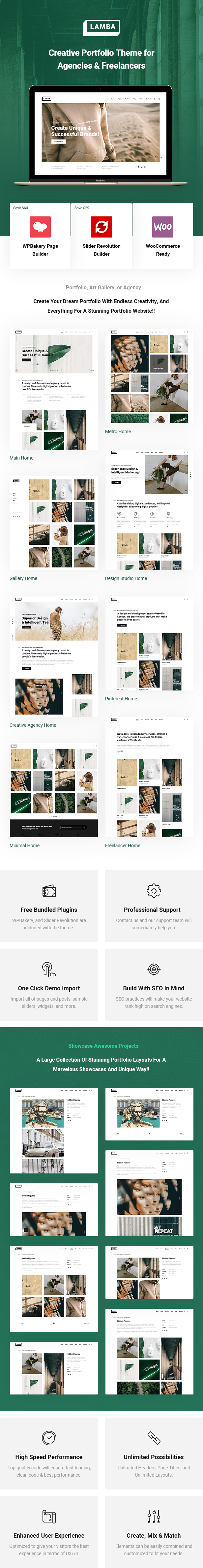 Lamba - Creative Portfolio Theme For Agencies And Freelancers - 4