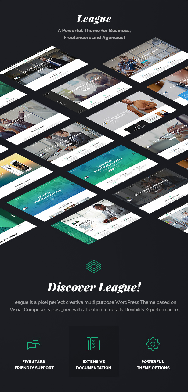 League - A Powerful Theme for Business, Freelancers and Agencies - 4