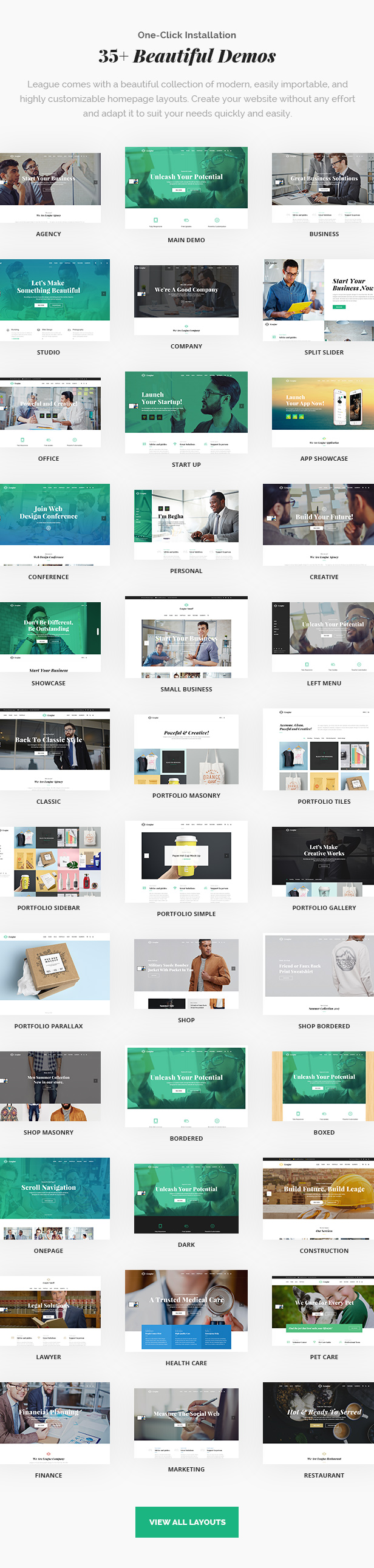 League - A Powerful Theme for Business, Freelancers and Agencies - 5