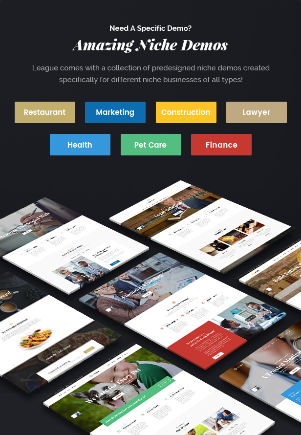 League - A Powerful Theme for Business, Freelancers and Agencies - 6