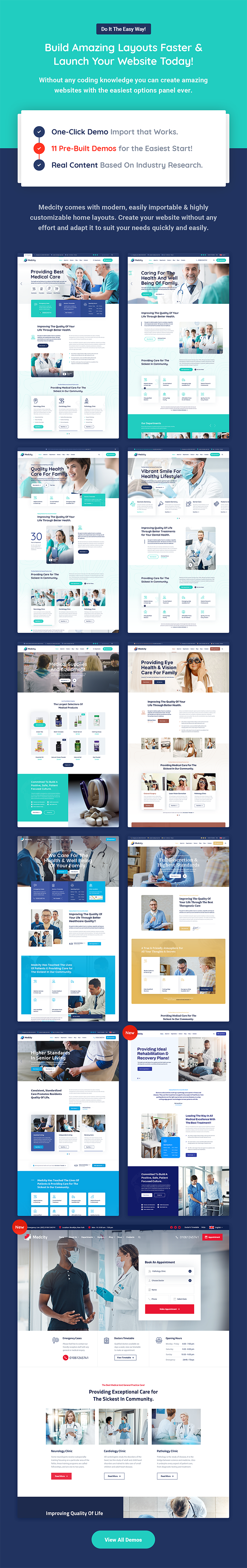 Medcity - Health & Medical WordPress Theme