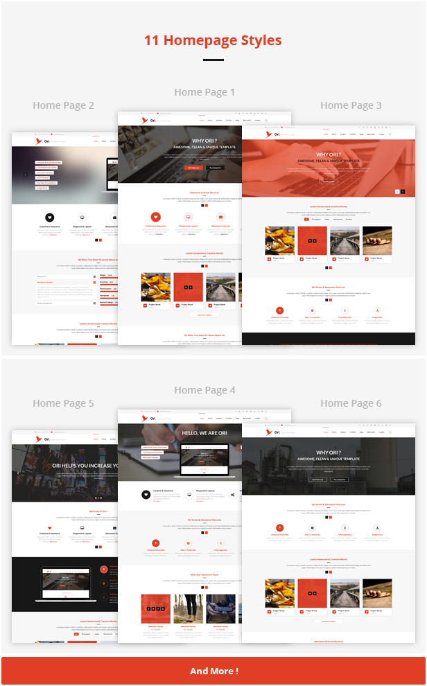 Ori – Multi-purpose Business HTML Template - 3