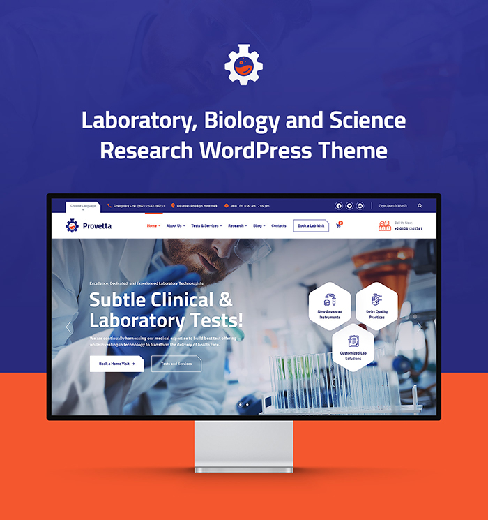 Provetta – Laboratory & Science Research WordPress Theme - 4