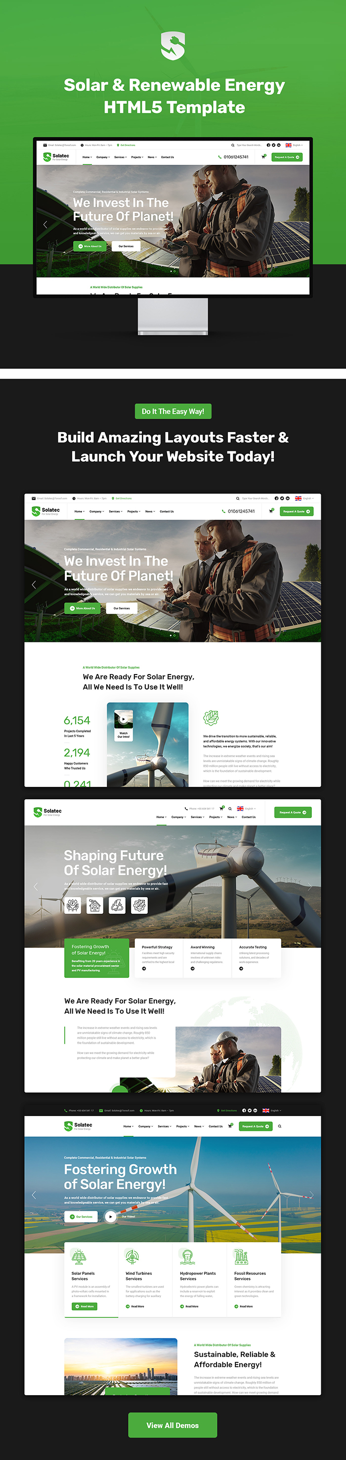 Solatec - Ecology & Solar Energy HTML5 Template - 5