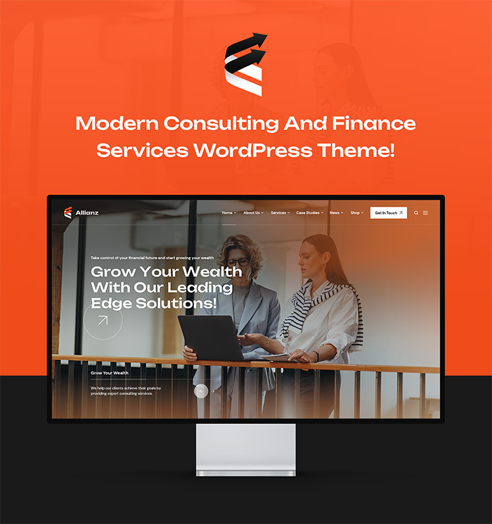 Allianz - Modern Consulting & Finance WordPress Theme - 4