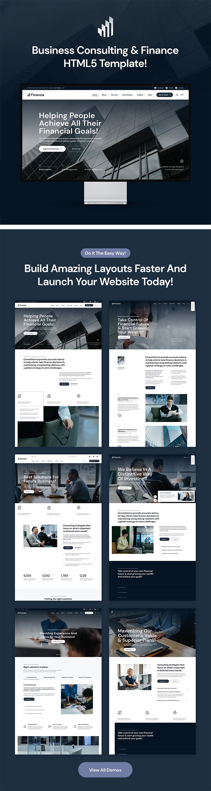 Finanzia - Modern Consulting & Finance HTML5 Template - 5
