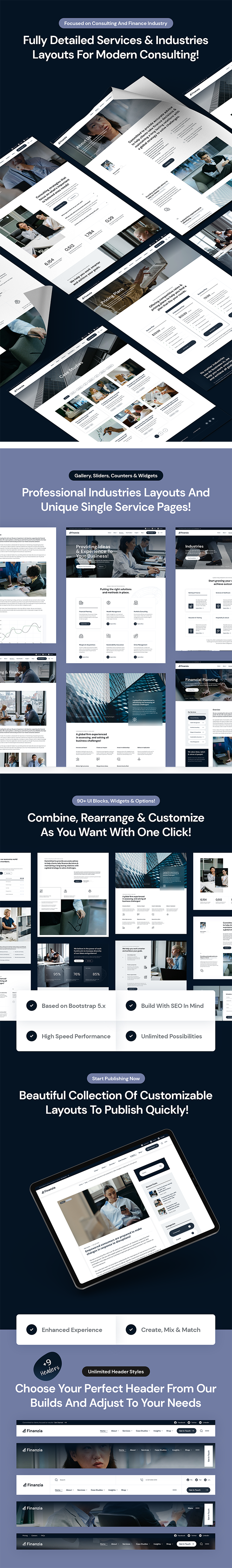 Finanzia - Modern Consulting & Finance HTML5 Template - 6