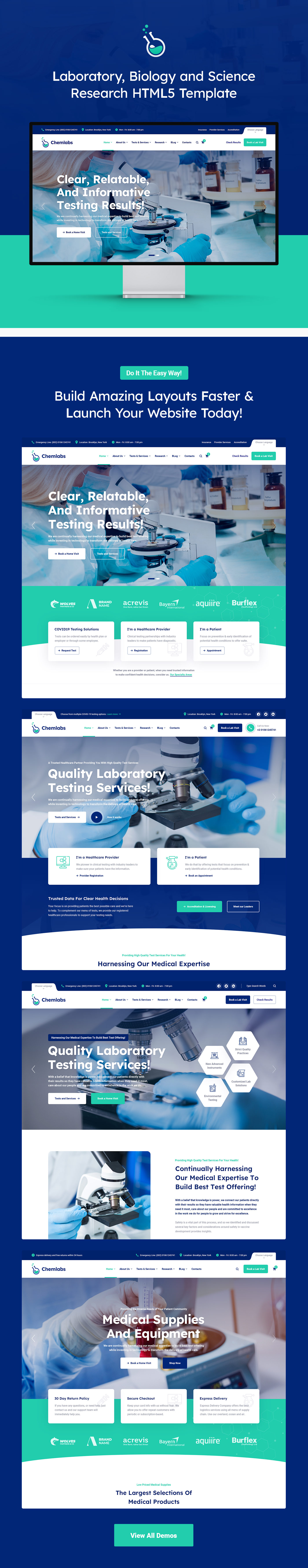 Chemlabs – Laboratory & Science Research HTML5 Template - 5