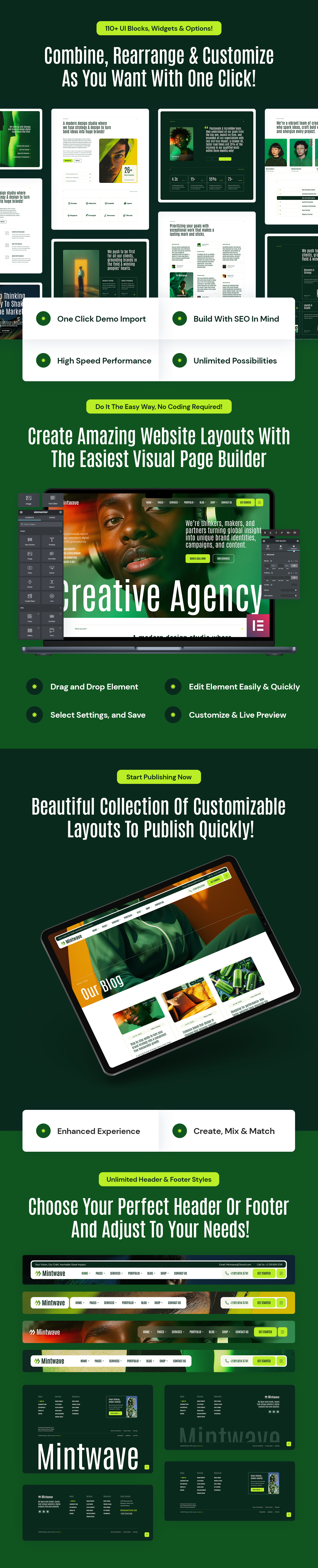 Mintwave - Digital Agency And Portfolio WordPress Theme - 7