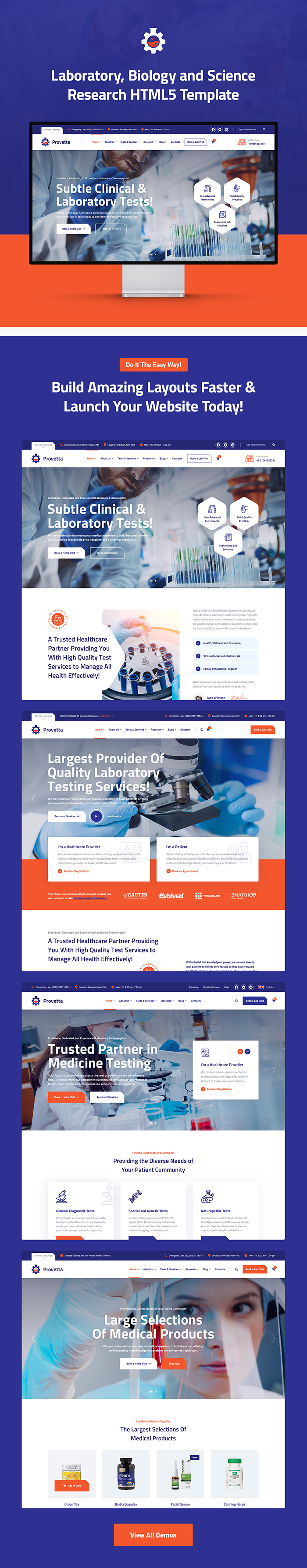 Provetta – Laboratory & Science Research HTML5 Template - 5