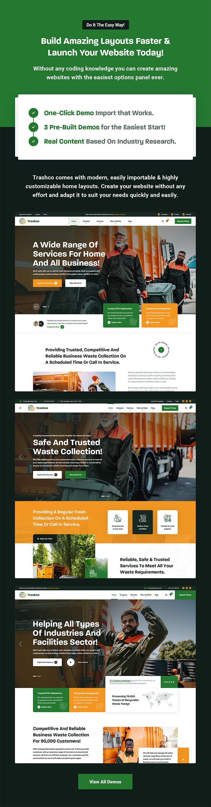 Trashco - Waste Management & Disposal Services WordPress Theme - 5